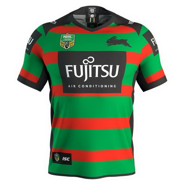 Camiseta Rabbitohs Replica Primera Ropa 2018 Verde